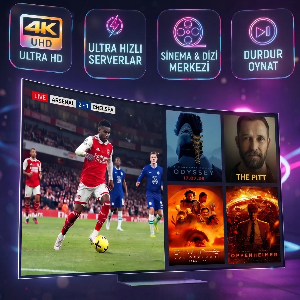 Avrupa'nın En İyi IPTV Hizmeti